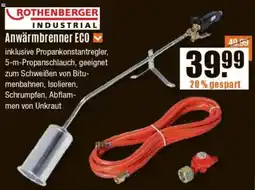 V Baumarkt ROTHENBERGER INDUSTRIAL Anwärmbrenner ECO Angebot