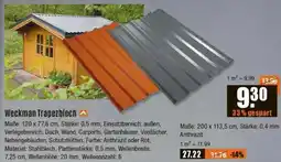 V Baumarkt Weckman Trapezblech Angebot