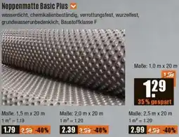 V Baumarkt Noppenmatte Basic Plus Angebot
