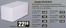 V Baumarkt Styropor EPS 040 WI/DI Angebot