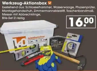 V Baumarkt Werkzeug-Aktionsbox Angebot