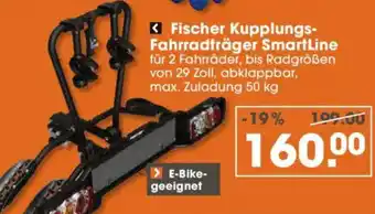 V Baumarkt Fischer Kupplungs Fahrradträger SmartLine Angebot