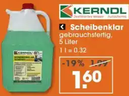 V Baumarkt KERNDL Scheibenklar Angebot