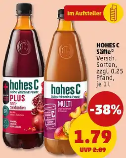 PENNY HOHES C Säfte Angebot