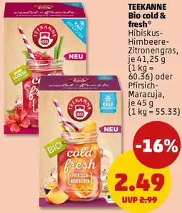PENNY TEEKANNE Bio cold & fresh Angebot
