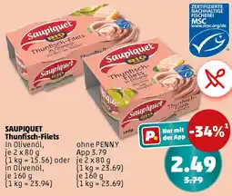 PENNY Saupiquet Thunfisch Filets Angebot