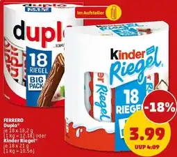 PENNY FERRERO Duplo oder Kinder Riegel Angebot