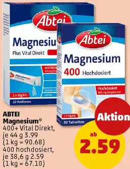PENNY ABTEI Magnesium Angebot