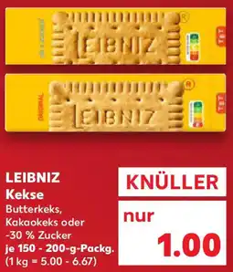 Kaufland LEIBNIZ Kekse Angebot