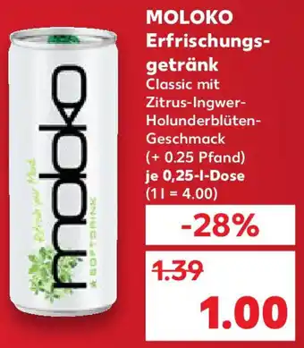 Kaufland MOLOKO Erfrischungsgetränk Angebot