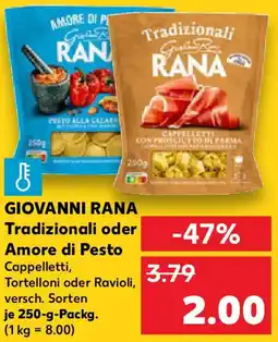 Kaufland GIOVANNI RANA Tradizionali oder Amore di Pesto Angebot