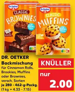 Kaufland DR. OETKER Backmischung Angebot