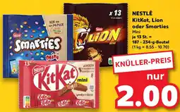 Kaufland NESTLÉ KitKat, Lion oder Smarties Angebot
