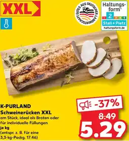 Kaufland K-PURLAND Schweinerücken XXL Angebot