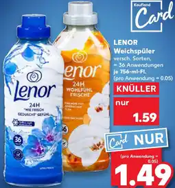 Kaufland LENOR Weichspüler Angebot