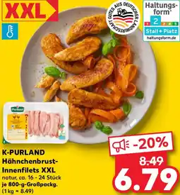 Kaufland K-PURLAND Hähnchenbrust Innenfilets XXL Angebot