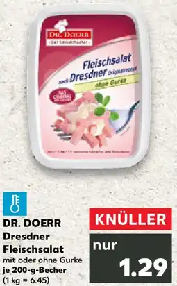 Kaufland DR. DOERR Dresdner Fleischsalat Angebot
