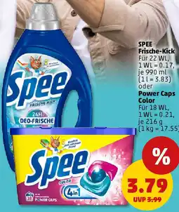 PENNY SPEE Frische-Kick oder Power Caps Color Angebot