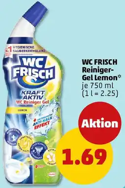 PENNY WC FRISCH Reiniger Gel Lemon Angebot