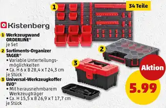PENNY Kistenberg Werkzeugwand ORDERLINE Angebot