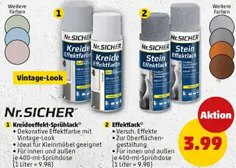PENNY Nr.SICHER Kreideeffekt-Sprühlack Angebot