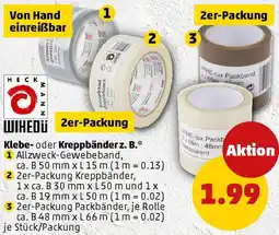 PENNY WIHEDU Klebe- oder Kreppbänder z. B. Angebot