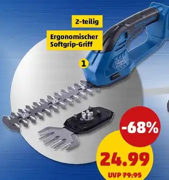 PENNY Scheppach Akku-Gras und Strauchschere C-HTGS200-X Angebot