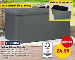 PENNY HEDURA Faltbare Outdoor-Sitztruhe Angebot
