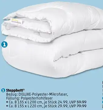 PENNY Єmma essentials Steppbett Angebot