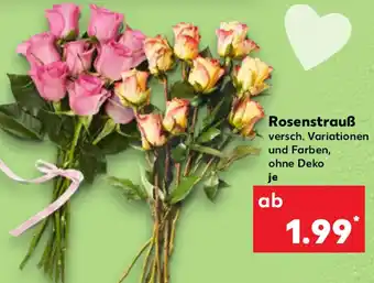 Kaufland Rosenstrauß Angebot