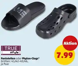PENNY TRUE style Pantoletten oder Phylon-Clogs Angebot