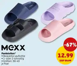 PENNY Mexx Pantoletten Angebot