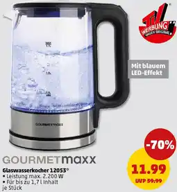 PENNY GOURMETmaxx Glaswasserkocher 12053 Angebot
