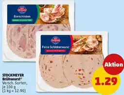 PENNY STOCKMEYER Brühwurst Angebot