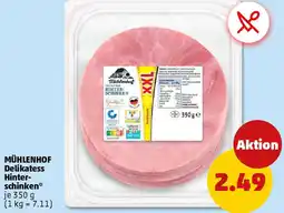 PENNY MÜHLENHOF Delikatess Hinterschinken Angebot