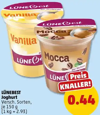 PENNY LÜNEBEST Joghurt Angebot