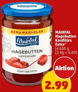 PENNY MAINTAL Hagebutten Konfitüre Extra Angebot