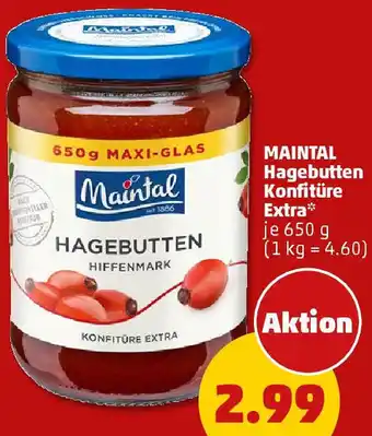PENNY MAINTAL Hagebutten Konfitüre Extra Angebot