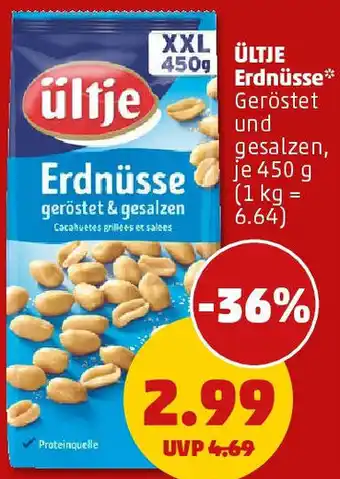 PENNY ÜLTJE Erdnüsse Angebot