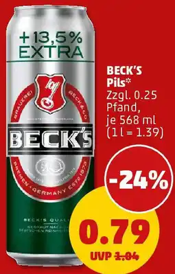 PENNY BECK'S Pils Angebot