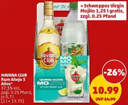 PENNY HAVANA CLUB Rum Añejo 3 Años Angebot