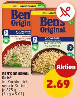 PENNY BEN'S ORIGINAL Reis Angebot