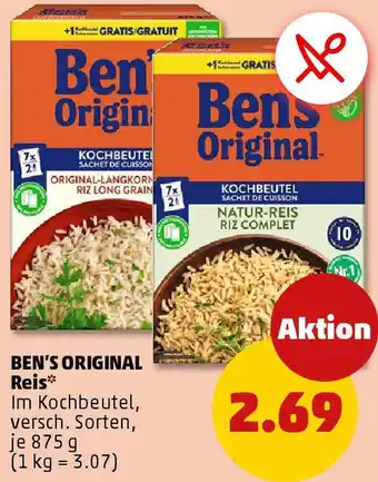 PENNY BEN'S ORIGINAL Reis Angebot