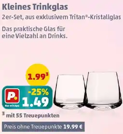 PENNY Kleines Trinkglas Angebot