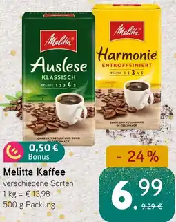 Dornseifer Melitta Kaffee Angebot