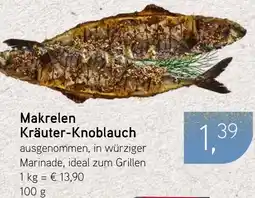 Dornseifer Makrelen Kräuter-Knoblauch Angebot
