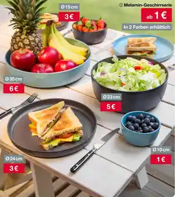 Woolworth Melamin-geschirrserie Angebot