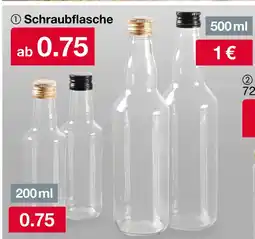 Woolworth Schraubflasche Angebot