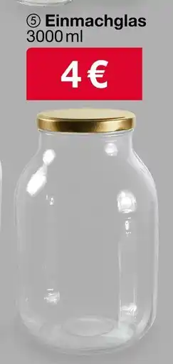 Woolworth Einmachglas Angebot