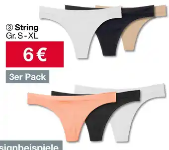 Woolworth String Angebot